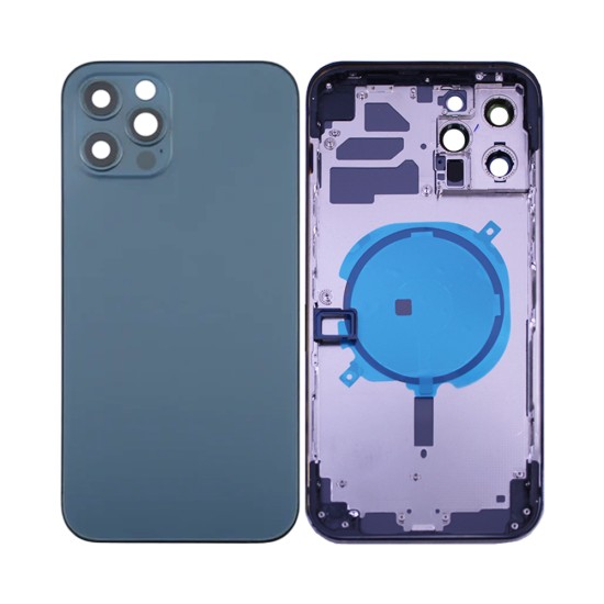 Back Cover+Frame Apple iPhone 12 Pro Max Blue